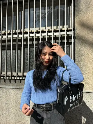 ロング Authen所属・西野 朝陽のヘアスタイル