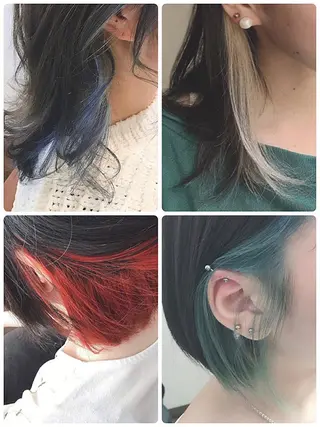 ショート カラー 「ヲタクに美容室は難しい。」所属・インナーカラー🦔 🐾KEISUKEのヘアスタイル