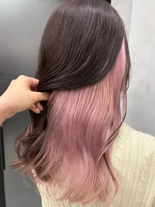 ロング カラー ハイトーン/韓国風/ 艶髪/吉祥寺のヘアスタイル