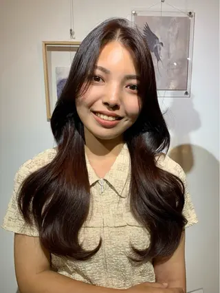 ロング etoi所属・領下 海月のヘアスタイル