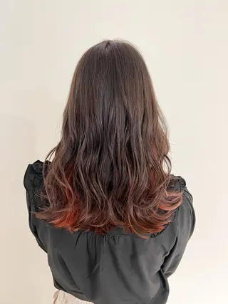 ロング カラー ヘアアレンジ 今井 由佳のヘアスタイル