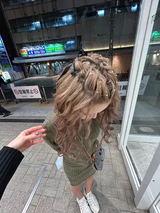 ヘアアレンジ 堺東Ripper "muaのヘアスタイル