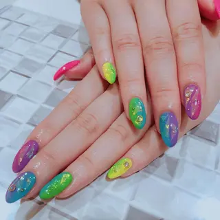 メンズ キッズ ネイル マツエク・マツパ a:Qネイル /久米川のネイルデザイン