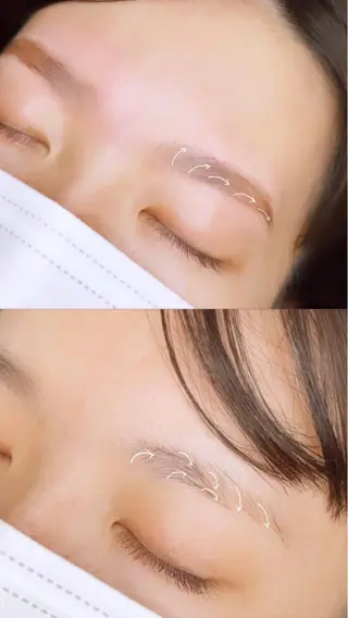 マツエク・マツパ EYELASH SALON ME所属・Takeuchi Anのマツエク・マツパデザイン