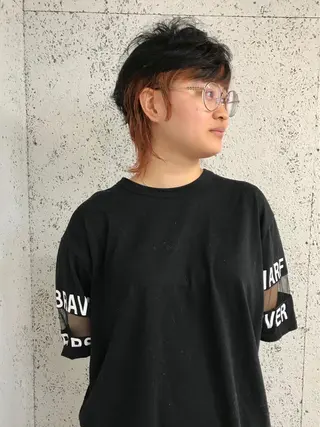 ショート カラー steed tokyo所属・KOOKI スティードトーキョーのヘアスタイル