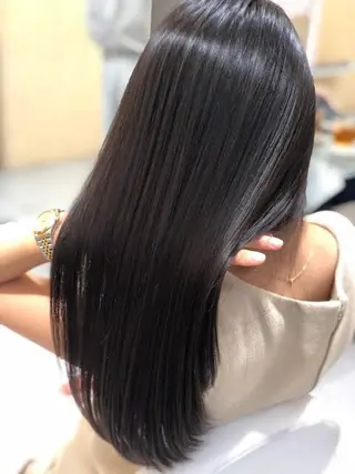 セミロング フリーランス美容師（Dolce【ドルチェ】所属・美髪専門美容師 柴垣陽心のヘアスタイル