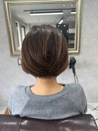 ショート カラー Lien 深井店のヘアスタイル