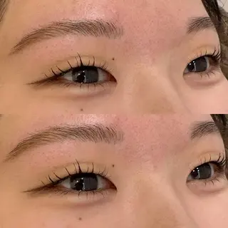 マツエク・マツパ 透明感/韓国風 HIRARIのマツエク・マツパデザイン