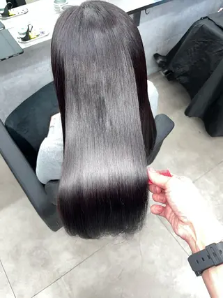 ロング カラー パーマ 🌈艶髪/髪質改善 新宿itouのヘアスタイル