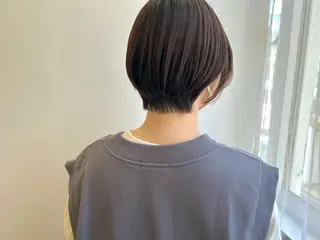 ショート カラー タカハシ ハヤトのヘアスタイル