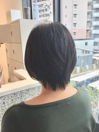 ショート 所渉/韓国レイヤー /ウルフカットのヘアスタイル
