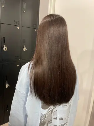 ロング カラー Kamie みかじりのヘアスタイル