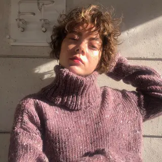 ショート ボブ／レイヤー／艶 🦕risa  森下のヘアスタイル