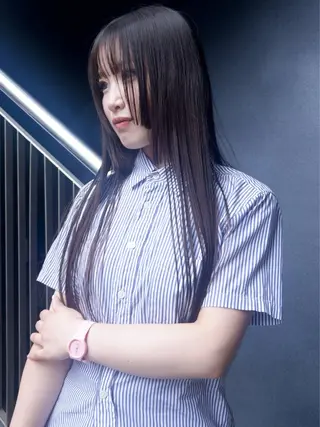 ロング Hashimoto Azusaのヘアスタイル