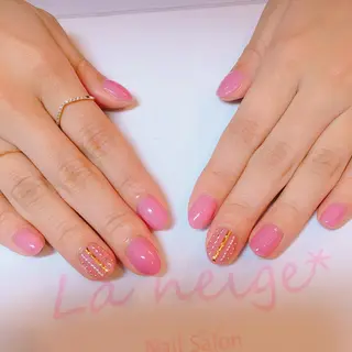 ネイル La neige* yuki 🥯🍑のネイルデザイン