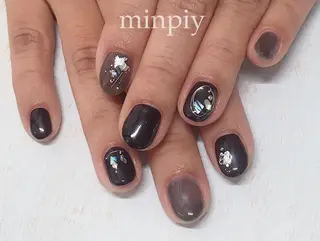 ネイル 𖡼 yumenoのネイルデザイン