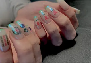 ネイル Spiky とうげ ふうかのネイルデザイン