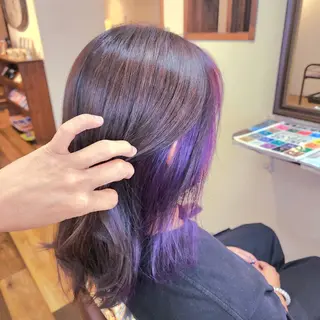 ミディアム 龍 悠紀のヘアスタイル