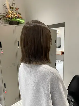 ミディアム カラー GPIP 近藤沙樹のヘアスタイル