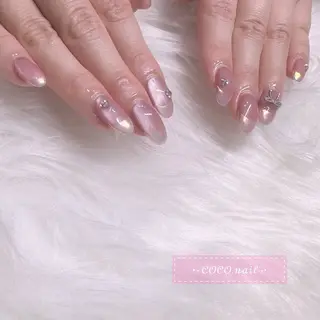 ネイル lili.nail y2k/ワンホンのネイルデザイン