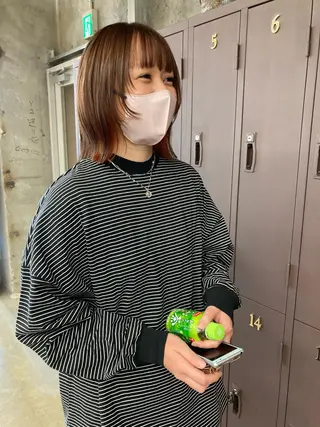 ミディアム カラー 小木曽智美 /ボブ/ショートのヘアスタイル