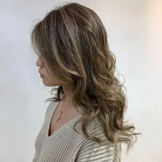 ロング カラー 千葉 洋平のヘアスタイル