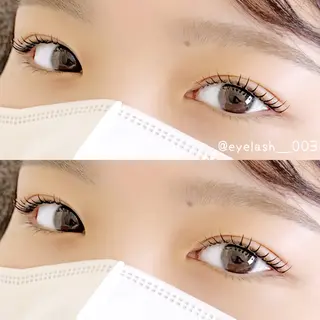 マツエク・マツパ Eyelash 003のマツエク・マツパデザイン
