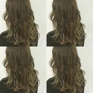 セミロング カラー 竹内啓太 ボブのヘアスタイル