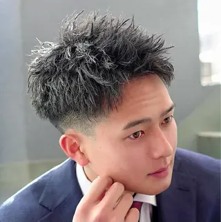 パーマ メンズ トレンドパーマ‼️ NAOKI💥のヘアスタイル