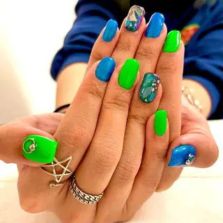 ネイル 🤎🧸 Aya 🧸🤎のネイルデザイン