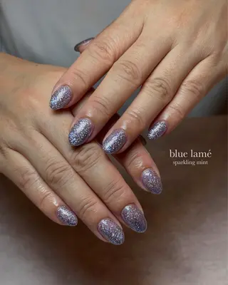 ネイル sparkling mint【スパークリングミント】所属・natsuki 🎀💎モデル様募集のネイルデザイン