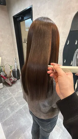 ロング 森本峻介 ボブ/透明感カラーのヘアスタイル