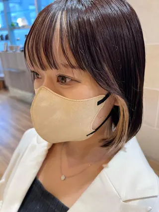 ショート カラー しみず さくら🌸のヘアスタイル