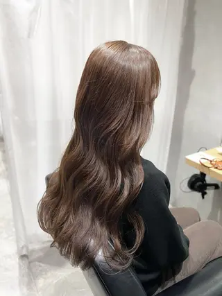 ロング カラー GrandLink 福本梓のヘアスタイル