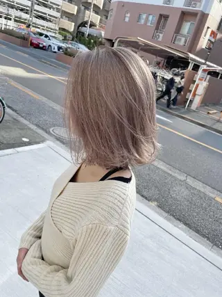 カラー パーマ ヘアアレンジ ネイル アイブロウ マツエク・マツパ キッズ ショート メンズ カラー特化サロン Eir心斎橋のヘアスタイル