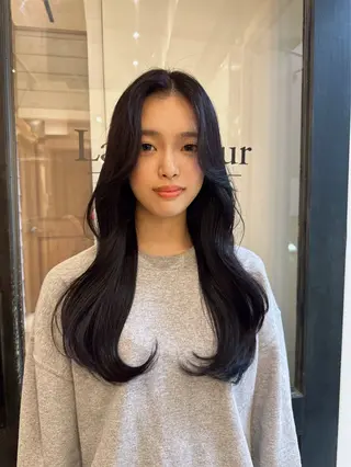 ロング La bonheur hair reve 池袋店所属・🐈‍⬛ マナカ🐈‍⬛のヘアスタイル