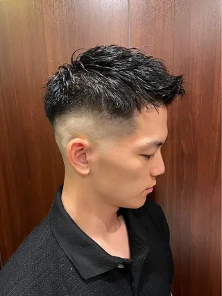 メンズ タカハシ ラクのヘアスタイル