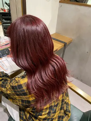 ミディアム 希優🌺ソムリエ /ブリーチ/カットのヘアスタイル