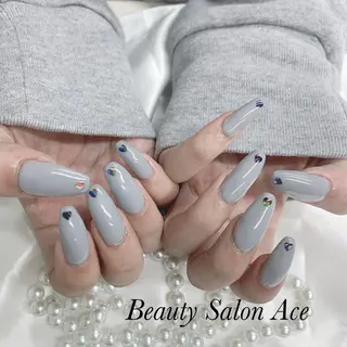 ネイル Beauty Salon Ace（ネイルサロン　エース）所属・池袋フィルイン Ace♡長さだしのネイルデザイン