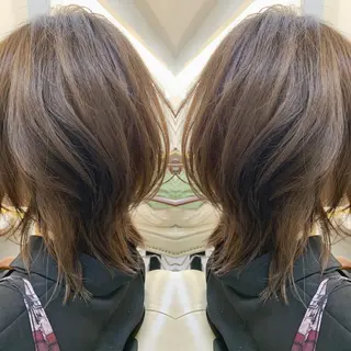 ミディアム H所属・H (エイチ) 烏丸御池店のヘアスタイル