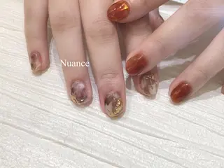 ショート m kaori𓃟のネイルデザイン