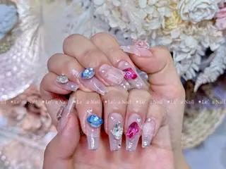 ネイル スカルプ専門 Lea  nailのネイルデザイン