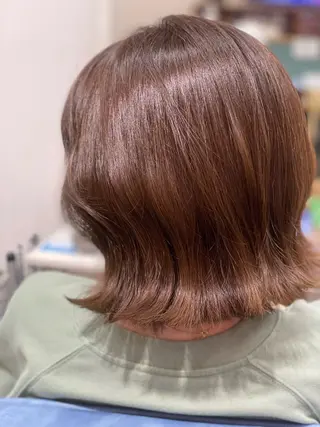 ミディアム カラー Snaly カラー特化ページのヘアスタイル