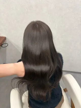 セミロング カラー VIEW YOKOHAMA所属・透明感カラー ／kana‎🤍のヘアスタイル