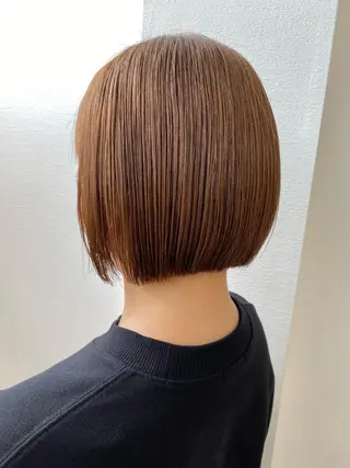 ショート 顔周り/ブリーチなし /縮毛矯正🫧伊勢のヘアスタイル