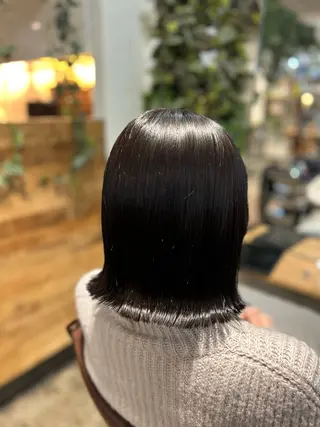 ミディアム カラー 艶髪/レイヤー 🦋MIYUUのヘアスタイル