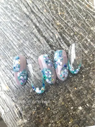 ネイル arm in arm ︎✿Yamamotoのマツエク・マツパデザイン