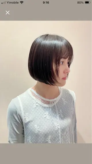 ショート カラー 川間 将彦のヘアスタイル