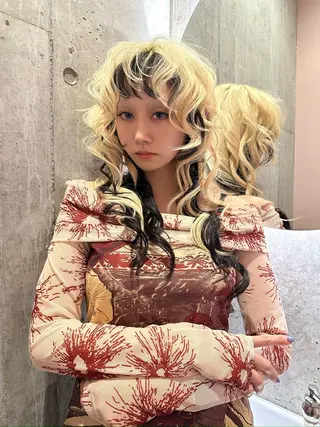 カラー 金森 凜久のヘアスタイル