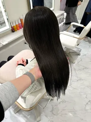 ロング カラー ParveMix🍀 藤原愛未のヘアスタイル